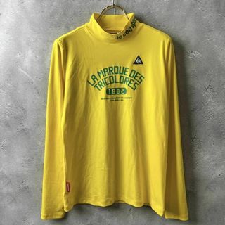 ルコックスポルティフ(le coq sportif)の美品 ルコック ゴルフ 快適 ストレッチ 長袖 ハイネック シャツ LL サイズ(ウエア)