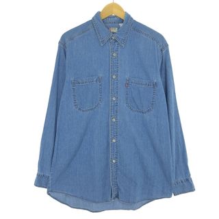 リーバイス(Levi's)の古着 リーバイス Levi's RED TAB 長袖 デニムシャツ メンズS /eaa428939(シャツ)