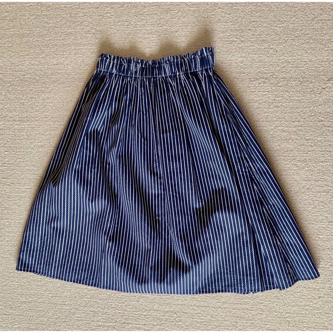 プレイスポーズ スカート ブルー×ホワイト レディースのスカート(ロングスカート)の商品写真