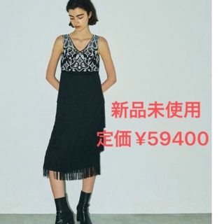 極美品 DAISY LIN FOXEY 2022 ミルフィーユフリルドレス 38VERYboutique