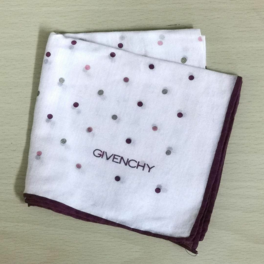 GIVENCHY(ジバンシィ)のジバンシィ GIVENCHY レディース ハンカチ 大判ハンカチ 中古 美品  レディースのファッション小物(ハンカチ)の商品写真