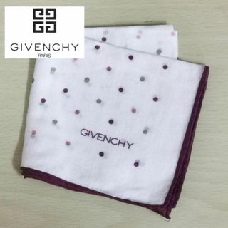 GIVENCHY - ジバンシィ GIVENCHY レディース ハンカチ 大判ハンカチ 中古 美品 