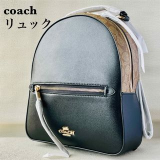 コーチ(COACH)の◇大人気『新品未使用』品薄.コーチ.リュック.シグネチャー.F76622(リュック/バックパック)