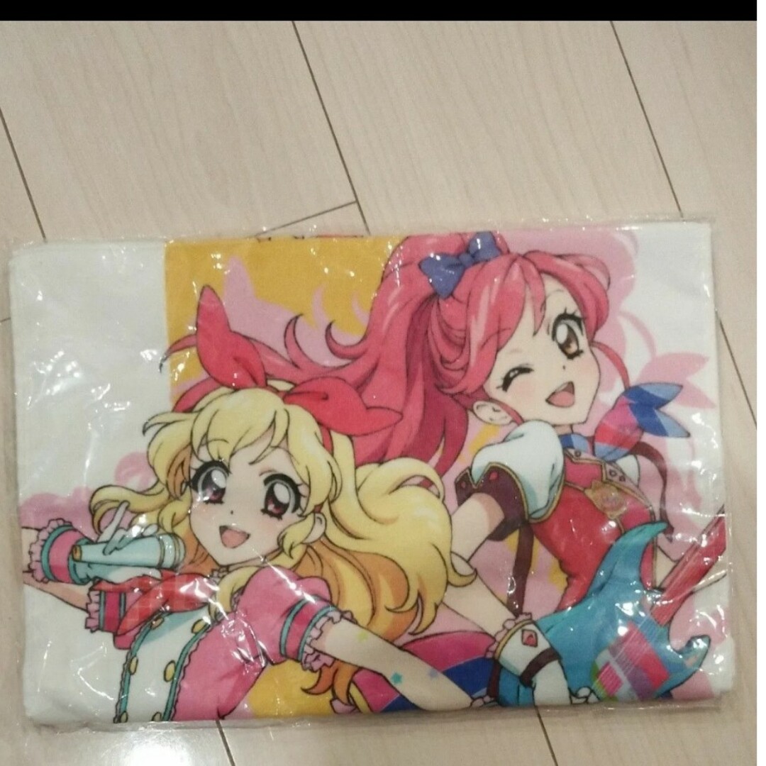 新品未使用　アイカツ！　フェイスタオル エンタメ/ホビーのアニメグッズ(タオル)の商品写真