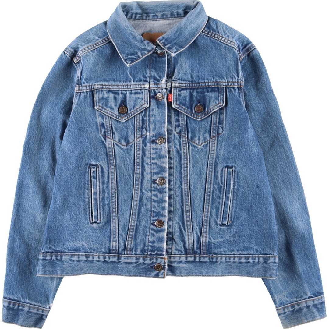 Levi's(リーバイス)の古着 90年代 リーバイス Levi's 76581-0214 デニムジャケット Gジャン USA製 レディースL ヴィンテージ /eaa435575 レディースのジャケット/アウター(Gジャン/デニムジャケット)の商品写真