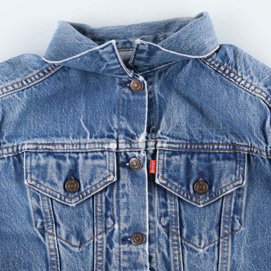 Levi's(リーバイス)の古着 90年代 リーバイス Levi's 76581-0214 デニムジャケット Gジャン USA製 レディースL ヴィンテージ /eaa435575 レディースのジャケット/アウター(Gジャン/デニムジャケット)の商品写真