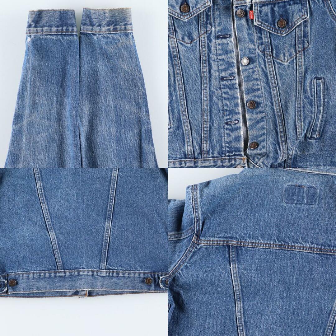 Levi's(リーバイス)の古着 90年代 リーバイス Levi's 76581-0214 デニムジャケット Gジャン USA製 レディースL ヴィンテージ /eaa435575 レディースのジャケット/アウター(Gジャン/デニムジャケット)の商品写真