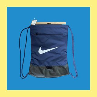 ナイキ(NIKE)のナイキ ブラジリア ドロー ストリング ジムサック 9.5 DM3978 410(バッグパック/リュック)