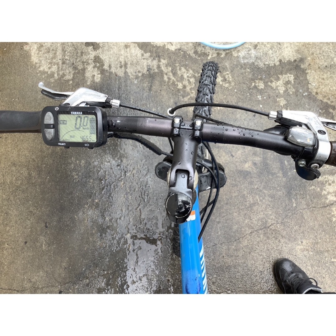 ヤマハ(ヤマハ)のヤマハ新機種電動アシスト自転車PASBRACE26インチブルーアルミボディー スポーツ/アウトドアの自転車(自転車本体)の商品写真