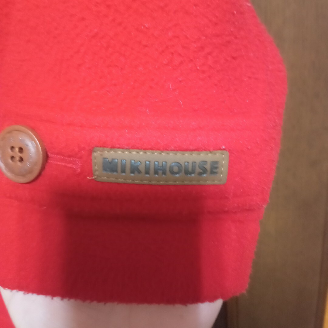 mikihouse(ミキハウス)のダッフルコート キッズ/ベビー/マタニティのキッズ服女の子用(90cm~)(コート)の商品写真