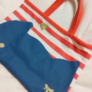 ツモリチサト(TSUMORI CHISATO)のtsumori chisato ツモリチサト キャンパストートバッグ ネコ(トートバッグ)