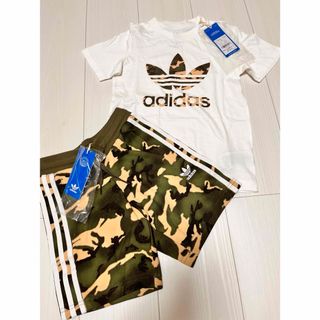 アディダス(adidas)のお値下げ中！！adidas セットアップ☆120㎝(Tシャツ/カットソー)