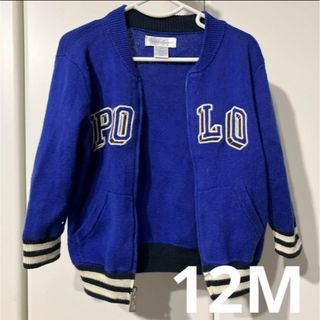 ラルフローレン(Ralph Lauren)のポロ　ラルフローレン　ベビー　12M パーカー　ブルゾン　ニット　スカジャン(ジャケット/上着)