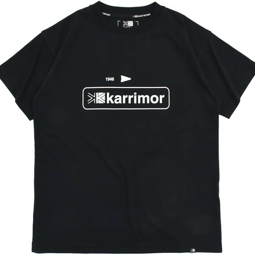 karrimor(カリマー)のカリマー　クラシックロゴTシャツ　ブラック メンズのトップス(Tシャツ/カットソー(半袖/袖なし))の商品写真