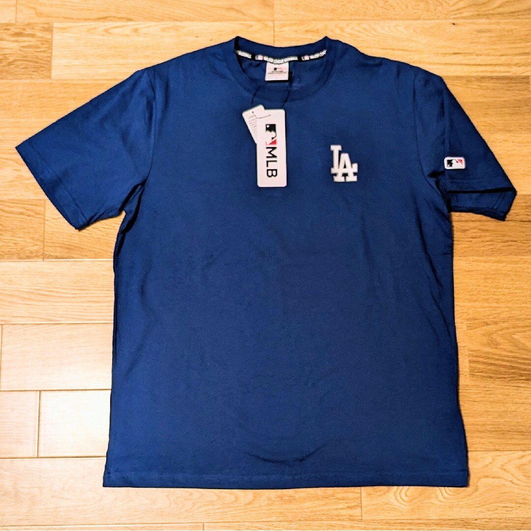 MLB(メジャーリーグベースボール)の新品未使用　MLB　ロサンゼルスドジャース　半袖　ロゴTシャツ　大谷翔平 メンズのトップス(Tシャツ/カットソー(半袖/袖なし))の商品写真