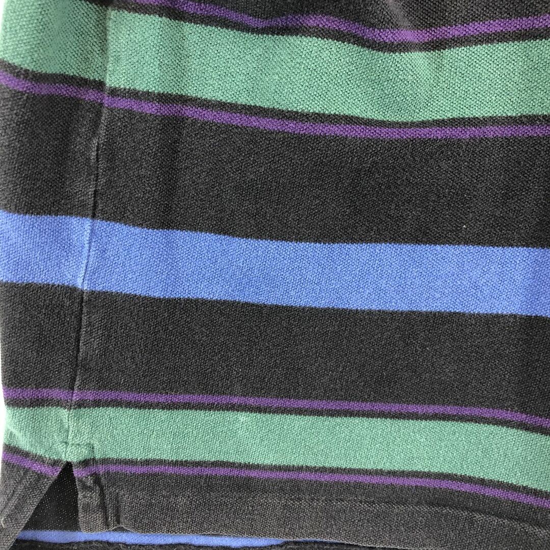 OshKosh(オシュコシュ)の古着 オシュコシュ Osh kosh 半袖 ボーダー ポロシャツ メンズL /eaa430157 メンズのトップス(ポロシャツ)の商品写真