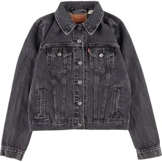 リーバイス(Levi's)の古着 リーバイス Levi's ブラックデニムジャケット Gジャン レディースM /eaa435572(Gジャン/デニムジャケット)