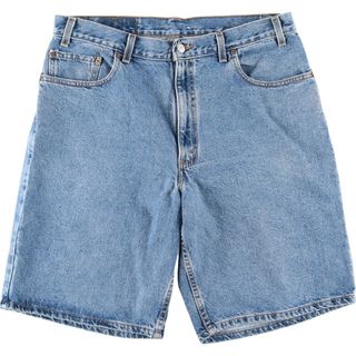 リーバイス(Levi's)の古着 00年代 リーバイス Levi's 560 LOOSE FIT デニムショーツ ハーフパンツ USA製 メンズw36 /eaa435726(ショートパンツ)