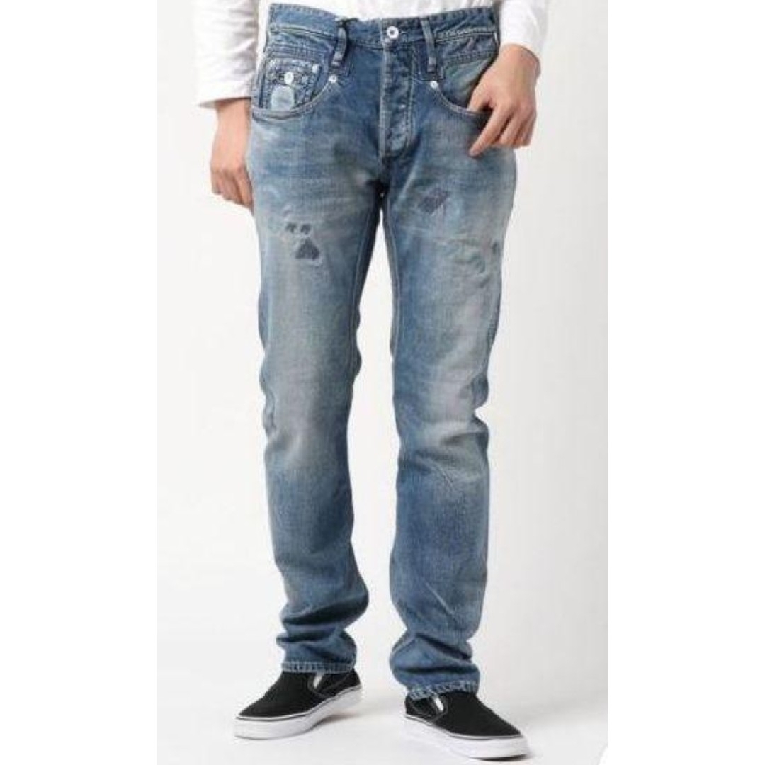 美品】DENHAM デンハム CROSSBACK MIJHW 日本製 W28 美品】DENHAM デンハム CROSSBACK MIJHW 日本製 W28