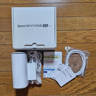 ゼットティーイー(ZTE)のSpeed Wi-Fi HOME 5G L11(その他)