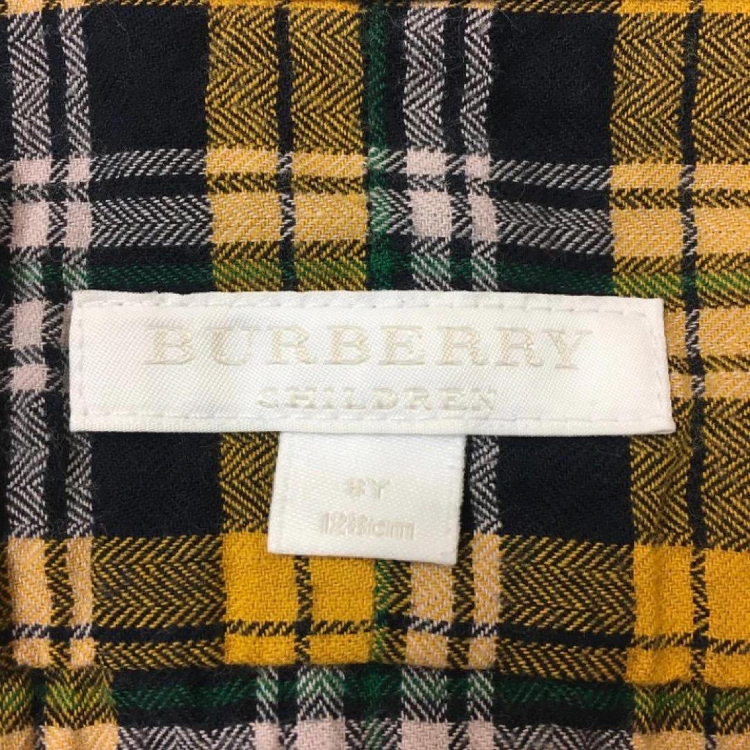 BURBERRY(バーバリー)のBURBERRY バーバリー 長袖 キッズ/ベビー/マタニティのキッズ服男の子用(90cm~)(ブラウス)の商品写真