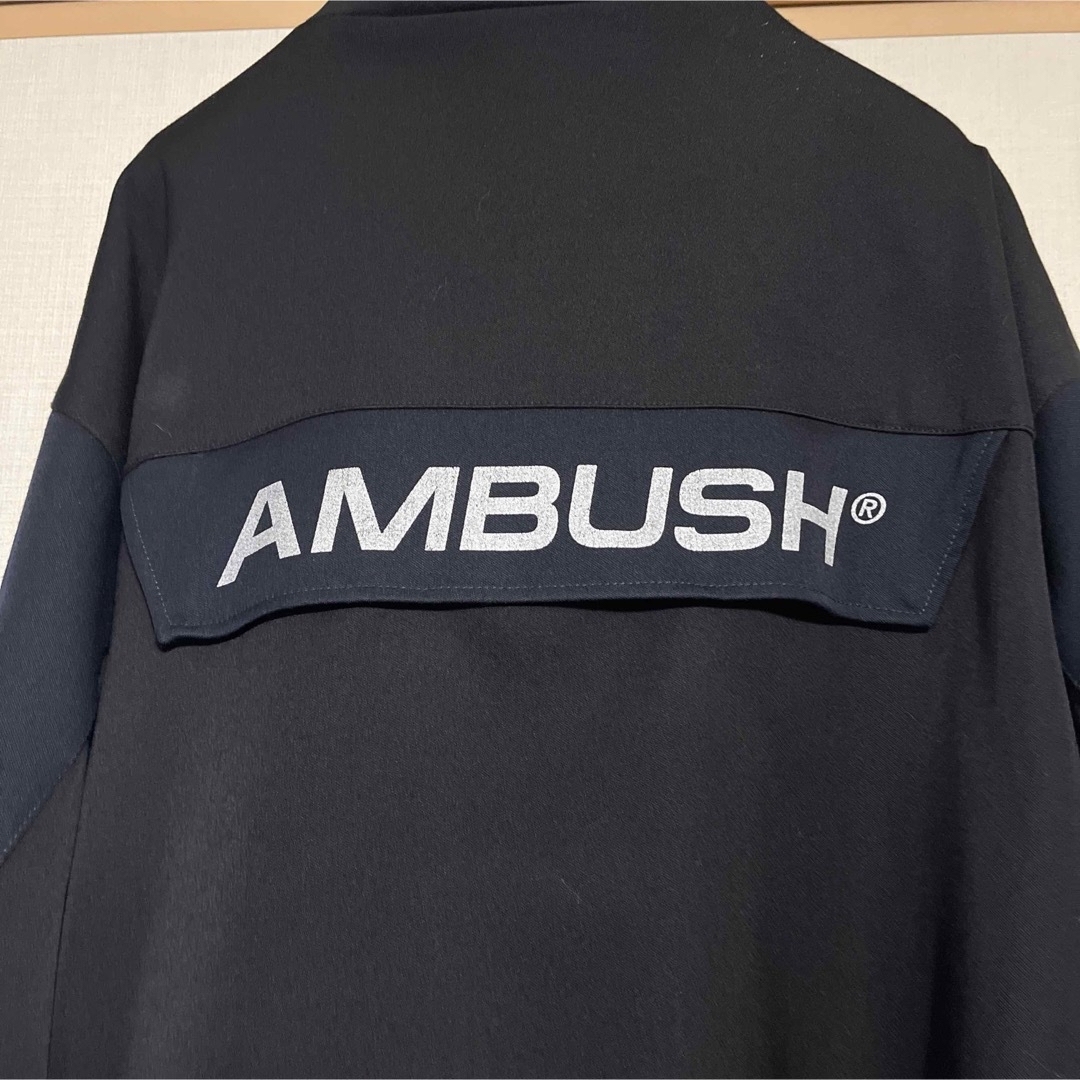 AMBUSH(アンブッシュ)のAMBUSH/アンブッシュ 素材切替ジップ オーバーサイズ ブルゾン メンズのジャケット/アウター(ブルゾン)の商品写真