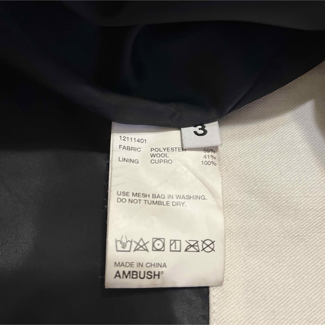 AMBUSH(アンブッシュ)のAMBUSH/アンブッシュ 素材切替ジップ オーバーサイズ ブルゾン メンズのジャケット/アウター(ブルゾン)の商品写真