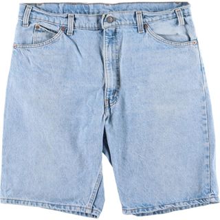 リーバイス(Levi's)の古着 90年代 リーバイス Levi's 550 デニムショーツ ショートパンツ USA製 メンズw37 ヴィンテージ /eaa435729(ショートパンツ)