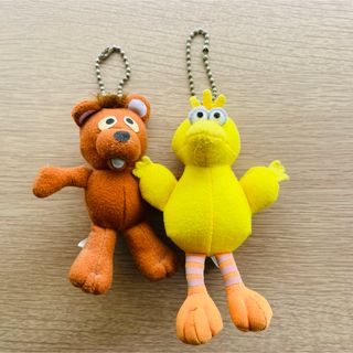 セサミストリート(SESAME STREET)のセサミストリート　ビックバード　ベビーベア　ビンテージ　yujin ユージン(キャラクターグッズ)