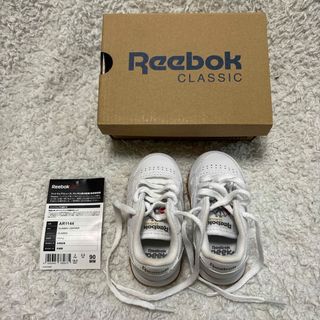 美品ファーストシューズReebok クラシックレザー(スニーカー)