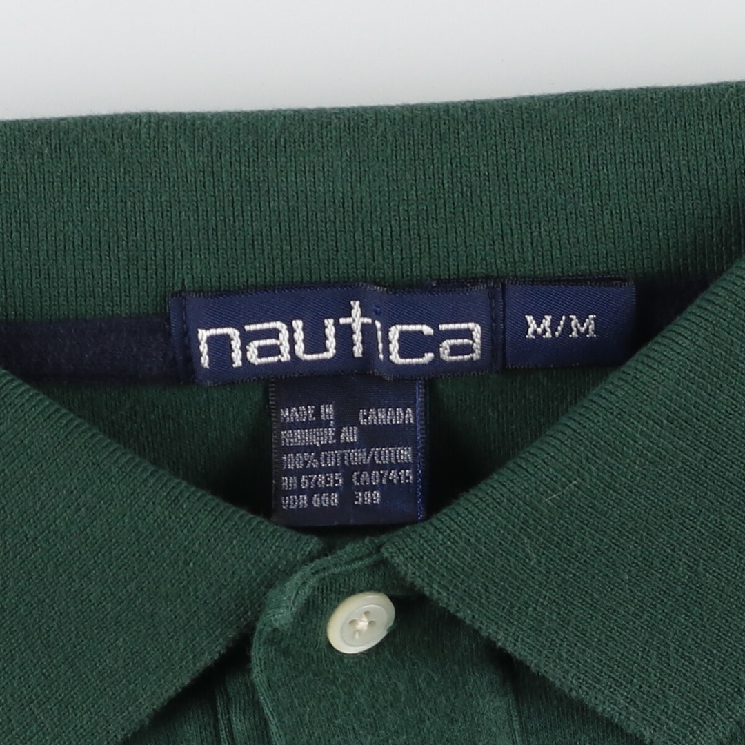 NAUTICA(ノーティカ)の古着 90年代 ノーティカ NAUTICA 半袖 ポロシャツ カナダ製 メンズM ヴィンテージ /eaa430718 メンズのトップス(ポロシャツ)の商品写真