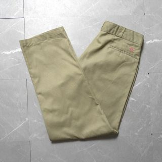 ディッキーズ(Dickies)のDickies W40 L32 ワークパンツ　ディッキーズ　ベージュ(ワークパンツ/カーゴパンツ)