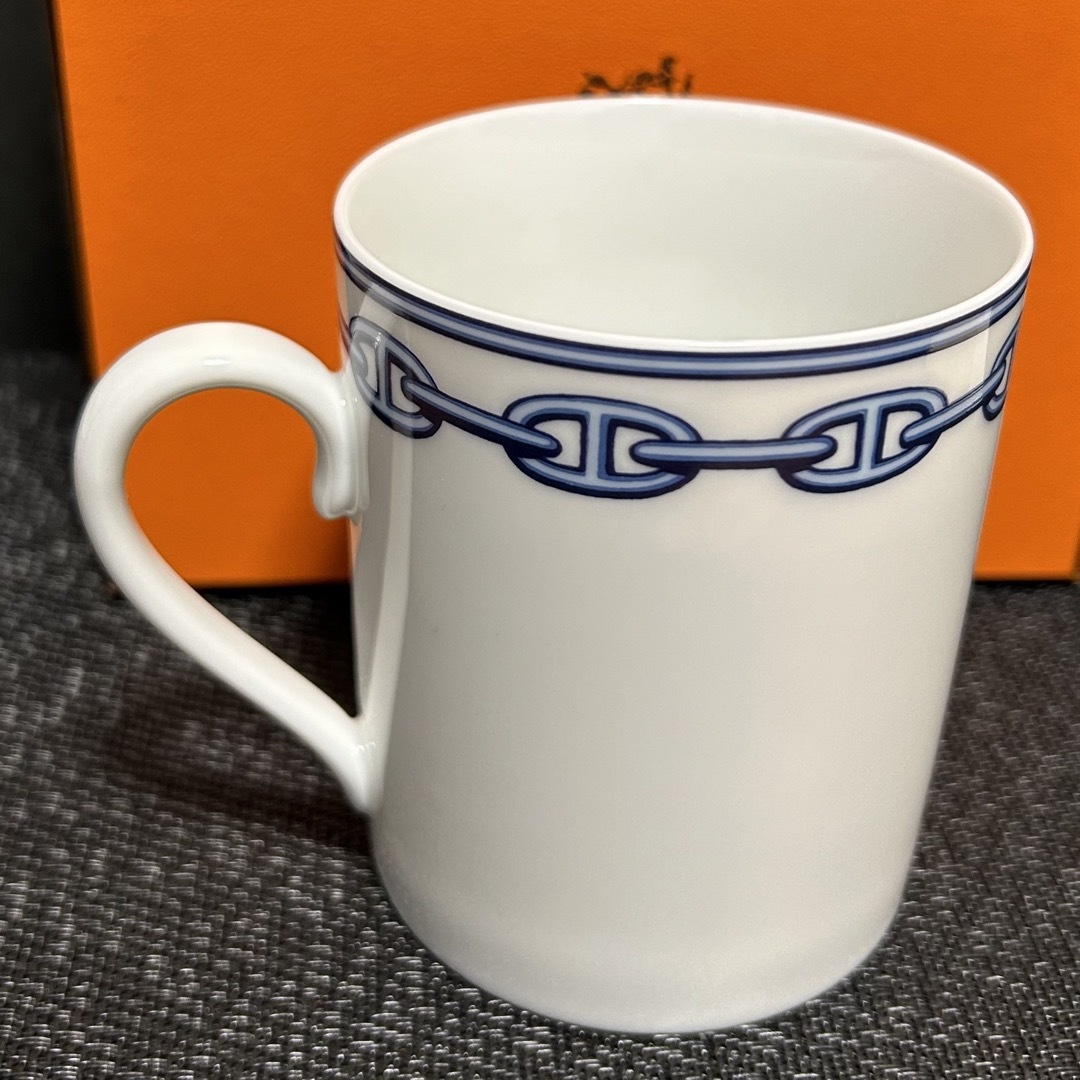 ☆未使用 元箱付属 HERMES エルメス マグカップ ☆未使用 元箱付属 HERMES エルメス マグカップ