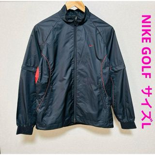 ナイキ(NIKE)のナイキ ゴルフ 2WAY ウインドブレーカー L ブラック NIKE GOLF(ウエア)