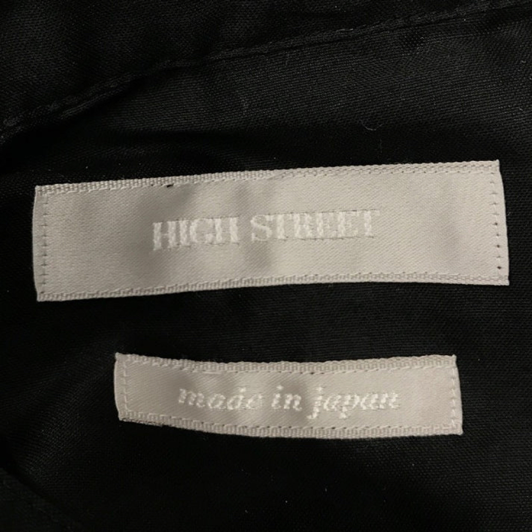 HIGH STREET(ハイストリート)のHIGH STREET 長袖シャツ　綿100 レディースのトップス(シャツ/ブラウス(長袖/七分))の商品写真