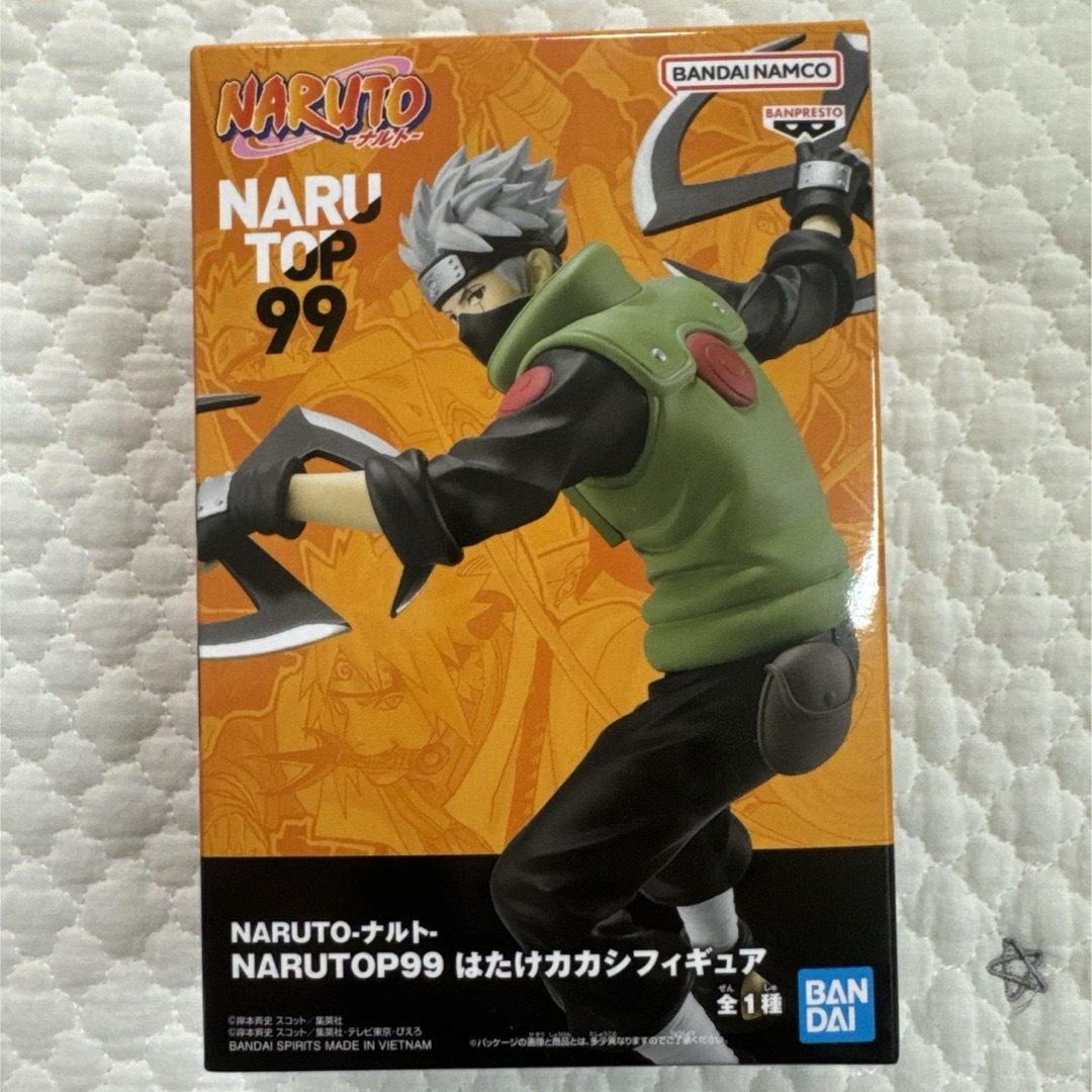 BANDAI(バンダイ)の新品未開封 NARUTO-ナルト- NARUTOP99 はたけカカシフィギュア エンタメ/ホビーのフィギュア(アニメ/ゲーム)の商品写真