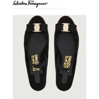 【Ferragamo】スリングバック シューズ