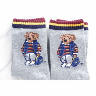 ポロラルフローレン(POLO RALPH LAUREN)のPOLOポロラルフローレン【2足セット】キッズソックス 20-22cm【新品】(靴下/タイツ)