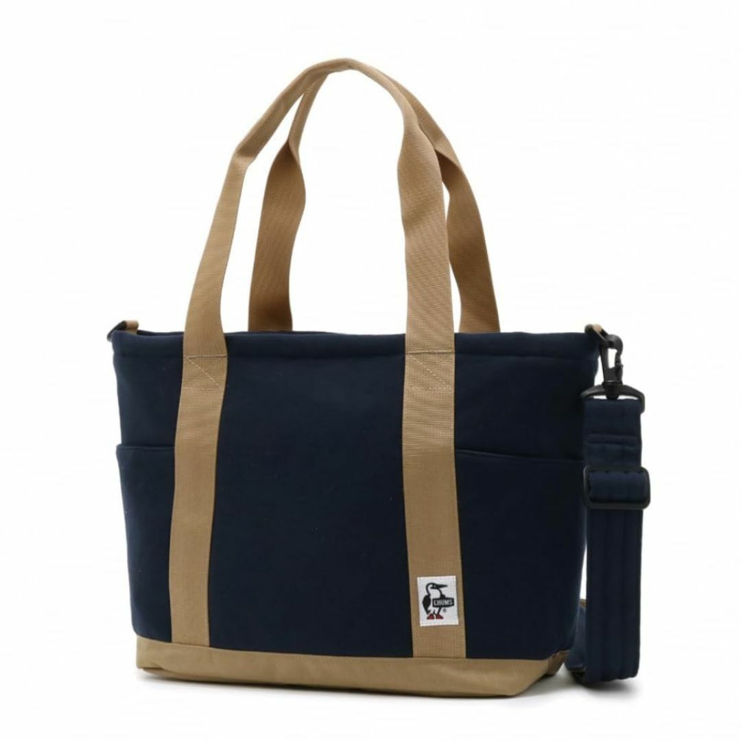 【色: Navy x Beige】[チャムス] Open Top Tote Ba メンズのバッグ(その他)の商品写真