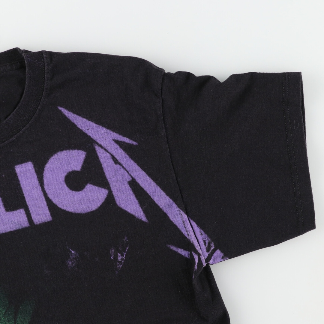 FRUIT OF THE LOOM(フルーツオブザルーム)の古着 フルーツオブザルーム FRUIT OF THE LOOM METALLICA メタリカ 両面プリント バンドTシャツ バンT メンズL /eaa436288 メンズのトップス(Tシャツ/カットソー(半袖/袖なし))の商品写真