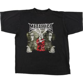 古着 METALLICA メタリカ バンドTシャツ バンT メンズL /eaa436289(Tシャツ/カットソー(半袖/袖なし))