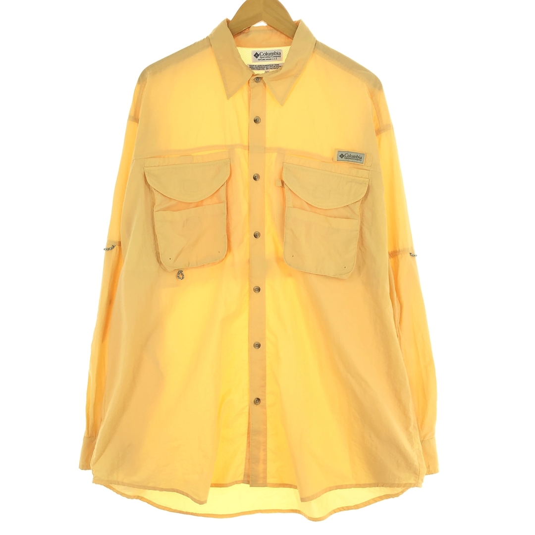 Columbia(コロンビア)の古着 00~90年代 コロンビア Columbia PFG 長袖 フィッシングシャツ メンズXL /eaa431610 メンズのトップス(シャツ)の商品写真