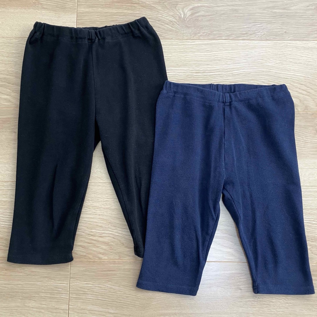 MUJI (無印良品)(ムジルシリョウヒン)の無印キッズ　レギンスパンツ キッズ/ベビー/マタニティのキッズ服男の子用(90cm~)(パンツ/スパッツ)の商品写真