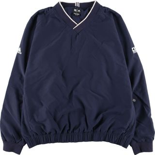 アディダス(adidas)の古着 00年代 アディダス adidas CLIMASHELL WIND Vネック ウォームアッププルオーバー メンズXL /eaa435567(ナイロンジャケット)