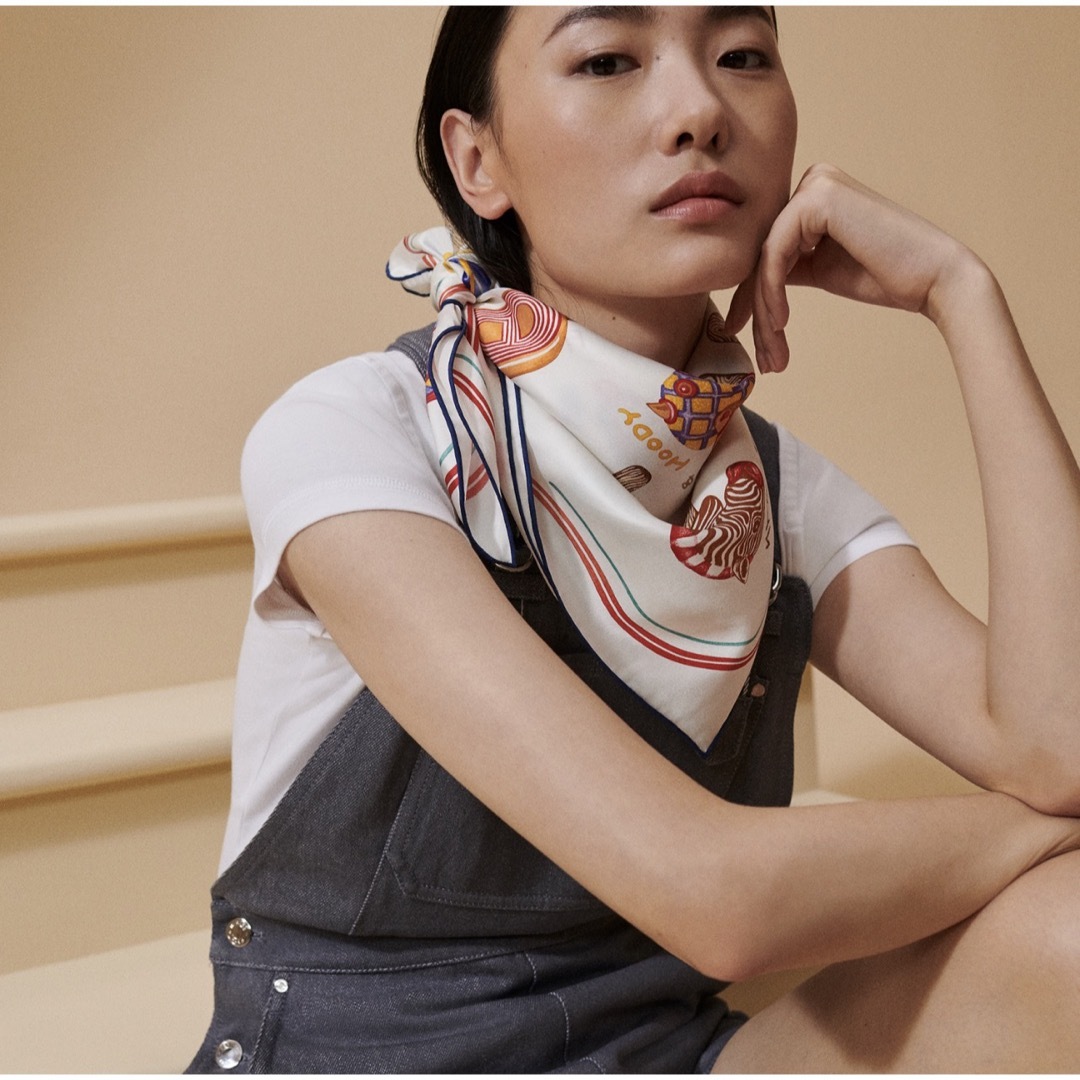 HERMES - 値下げ!新品未使用 エルメス カレ 70 《ファニー HERMES - 値下げ!新品未使用 エルメス カレ 70 《ファニー