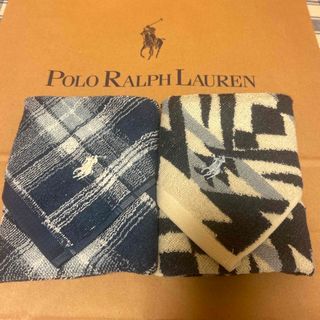 ラルフローレン(Ralph Lauren)の【新品タグシール付き】ラルフローレン★ウォッシュタオル2枚(タオル/バス用品)