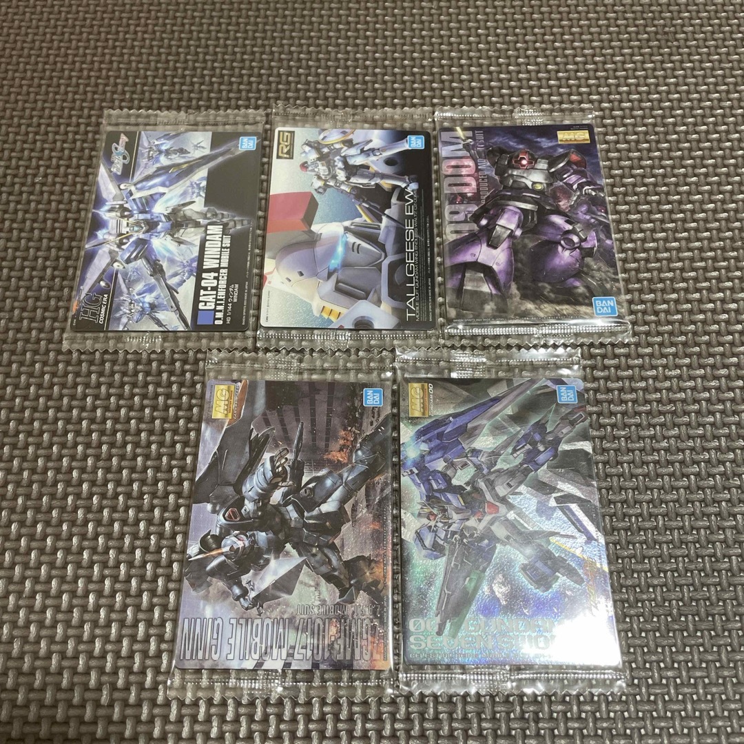 BANDAI(バンダイ)のバラ売り用　ガンダム　ガンプラ　パッケージアート　コレクション　ウエハース エンタメ/ホビーのアニメグッズ(カード)の商品写真