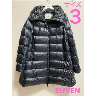 モンクレール(MONCLER)のモンクレール　SUYEN スイエン　ダウンジャケット　ブラック　黒　3  XL(ダウンコート)