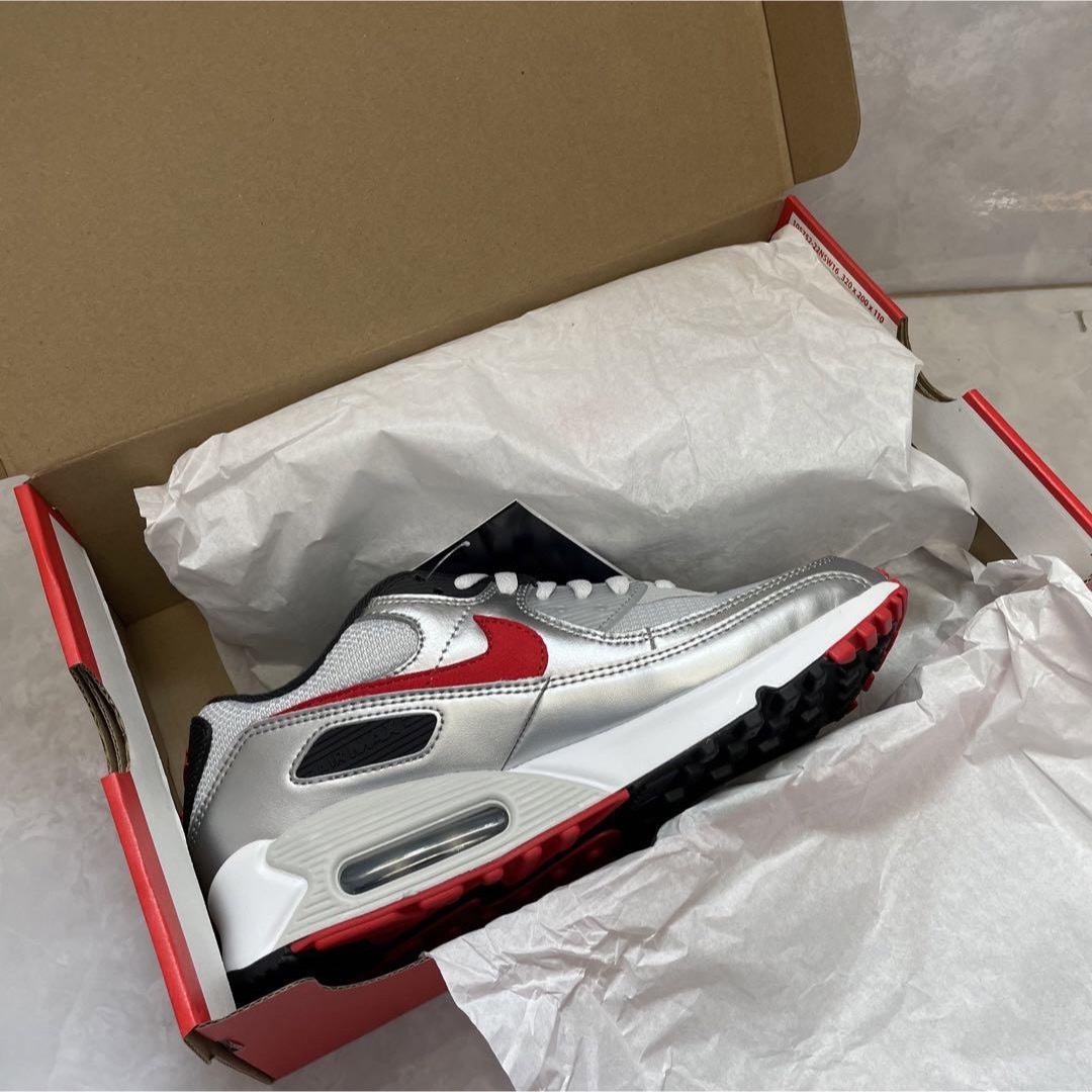 NIKE(ナイキ)の【新品】Nike Air Max90 UniversityRed 28.5cm メンズの靴/シューズ(スニーカー)の商品写真