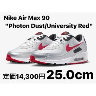 ナイキ(NIKE)の【新品】Nike Air Max90 UniversityRed 25.0cm(スニーカー)